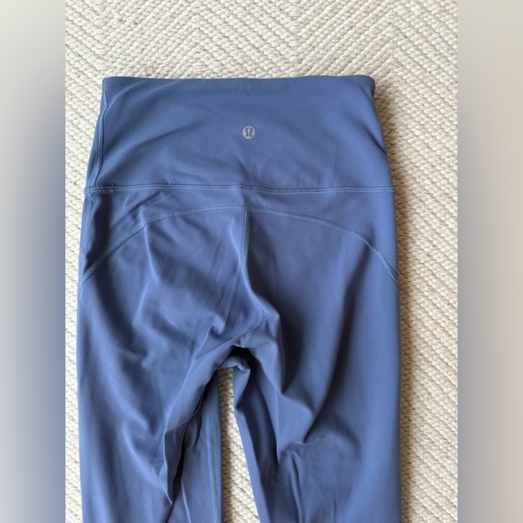 Lululemon Blue Groove Super-High-Rise Flared Pant Nulu sz 4 - Picture 5 of 5